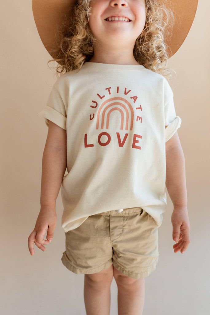 Cultivate Love Kid/Toddler Tee - My Eco Tot 